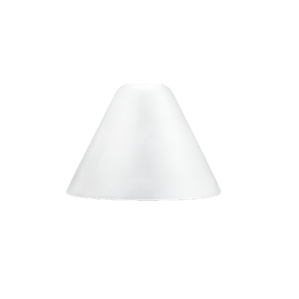 Frosted Glass Cone Shade